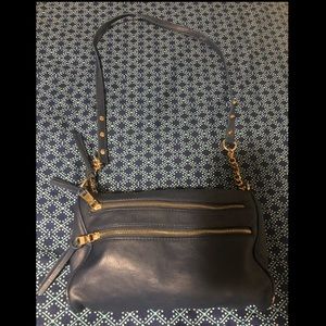 Nine West navy blue crossbody purse